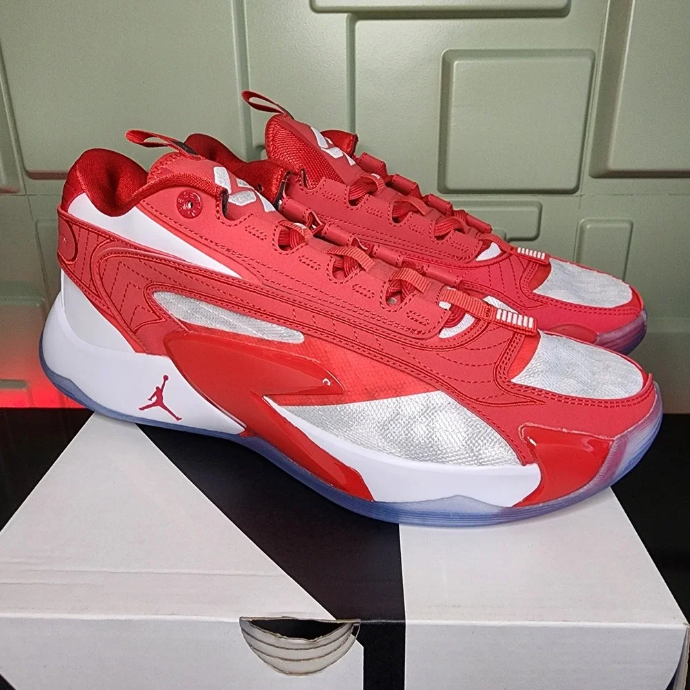 Jordan Luka 2 TB Basketball Shoes Mens 11.5 University Red White FN7400-160 New